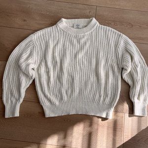 Aritzia “Wilfred” Cable Knit Sweater